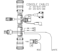 *3'  CONSOLE CABLE, SCS4400